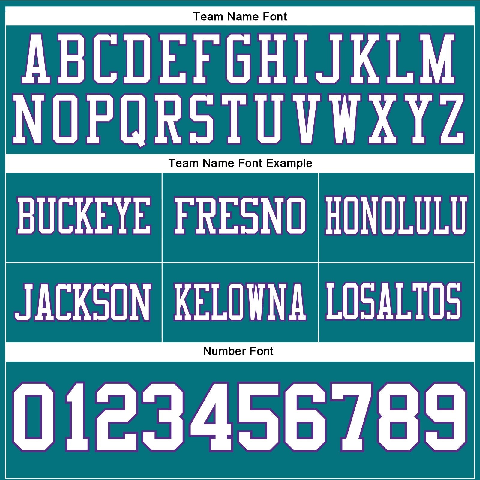 Custom Teal White-Purple Authentic Football Jersey photo 4