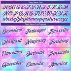 Custom Tie Dye Purple-White 3D Watercolor Gradient Authentic Basketball Jersey photo 2