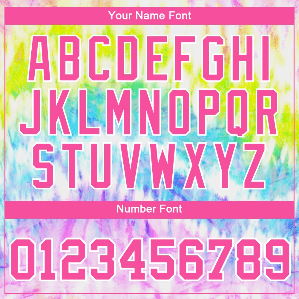 Custom Tie Dye Pink-White 3D Rainbow Performance T-Shirt photo 3