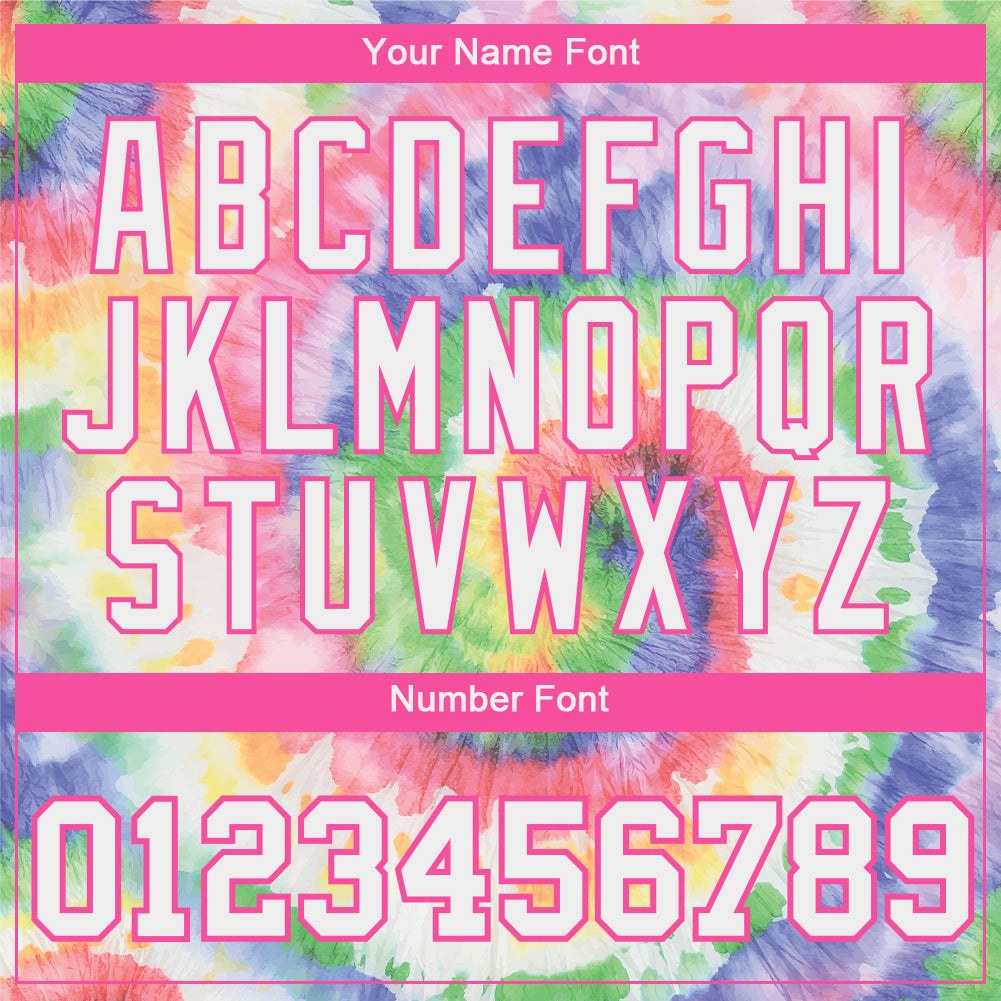 Custom Tie Dye White-Pink 3D Performance T-Shirt photo 3