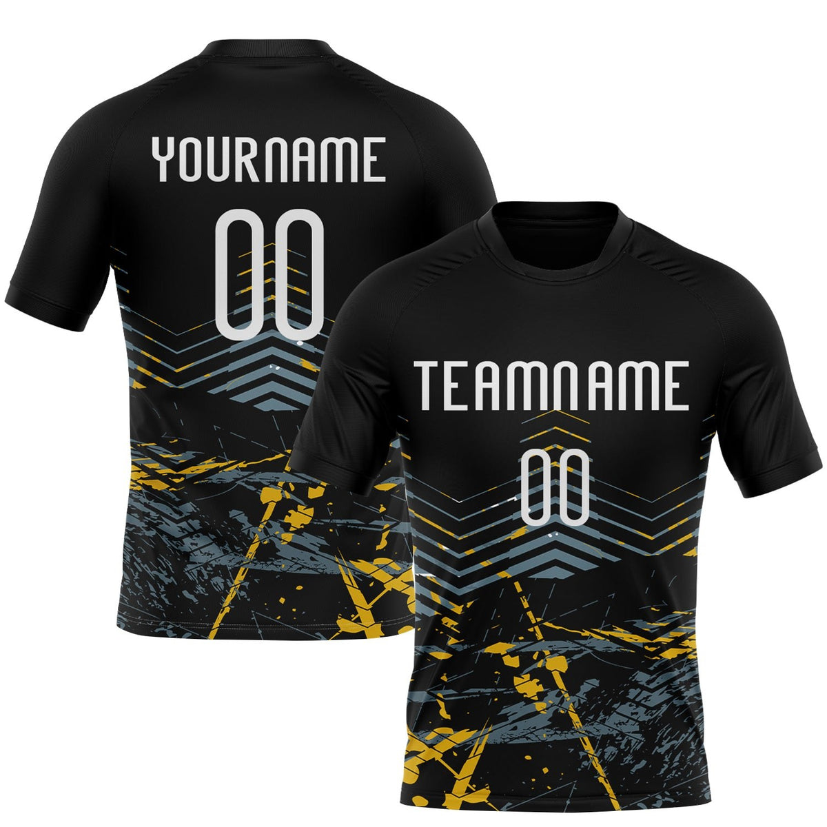 Custom Black White Splash Sublimation Volleyball Uniform Jersey photo 1
