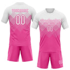 build pink volleyball white jersey sublimation volleyball uniform volleyball0032 online volleyball0032