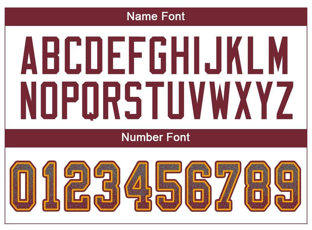 Custom Gray Burgundy-Gold Drift Fashion Football Jersey photo 3