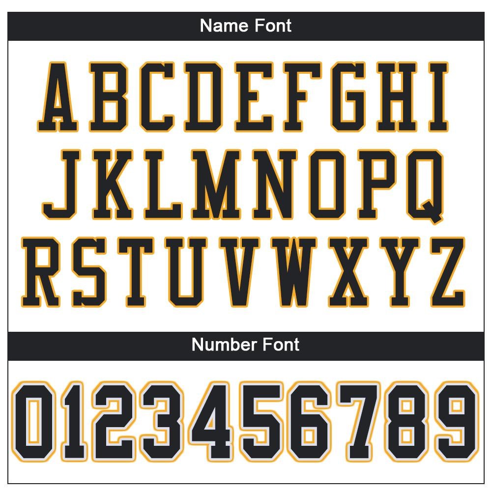 Custom White Black-Gold Mesh Authentic Football Jersey photo 4