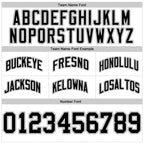 Custom White Black-Gray Authentic Throwback Basketball Shorts photo 2
