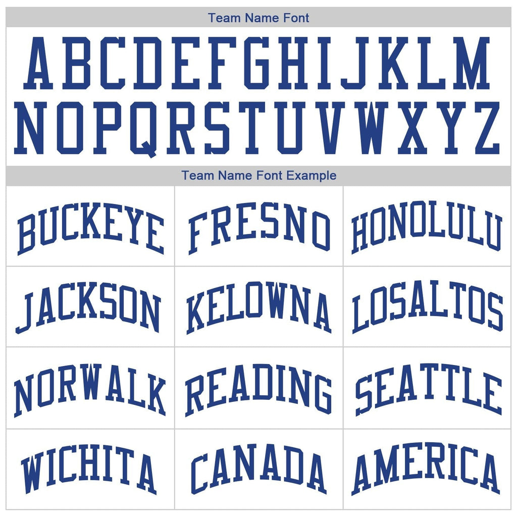 Custom White Royal-Gold Authentic Throwback Basketball Jersey photo 2
