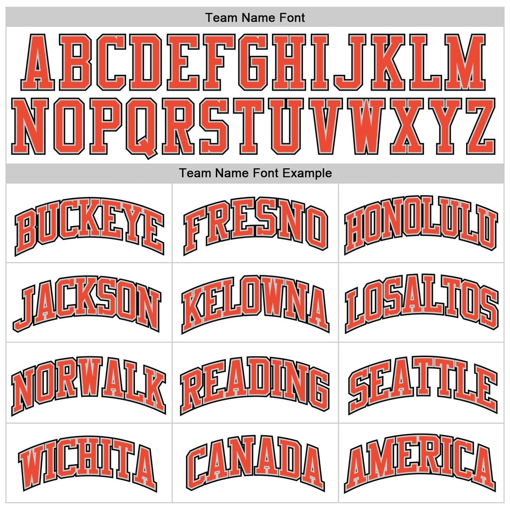 Custom White Orange-Gray Authentic Throwback Basketball Jersey photo 2