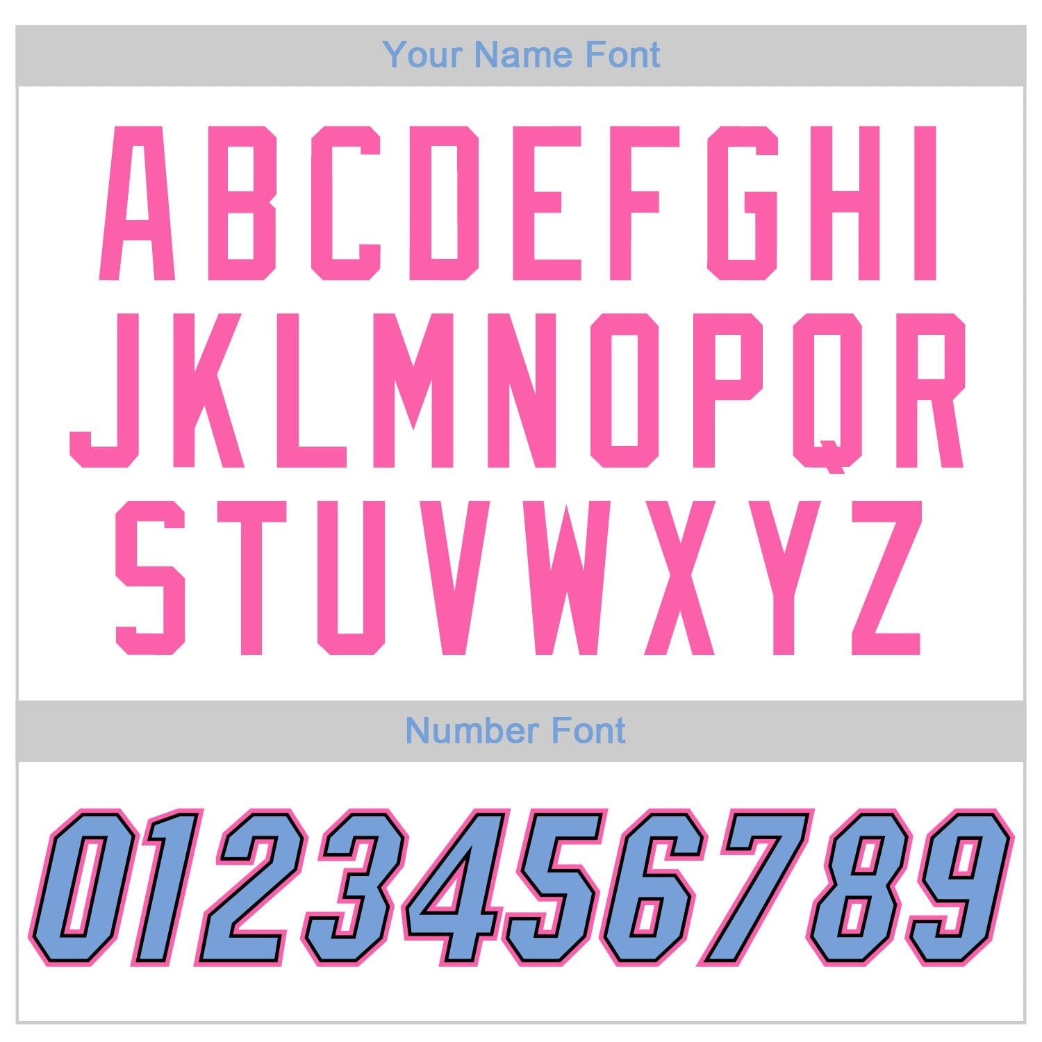Custom White Light Blue-Pink Performance T-Shirt photo 2