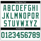 Custom White Kelly Green Mesh Authentic Throwback Football Jersey photo 5