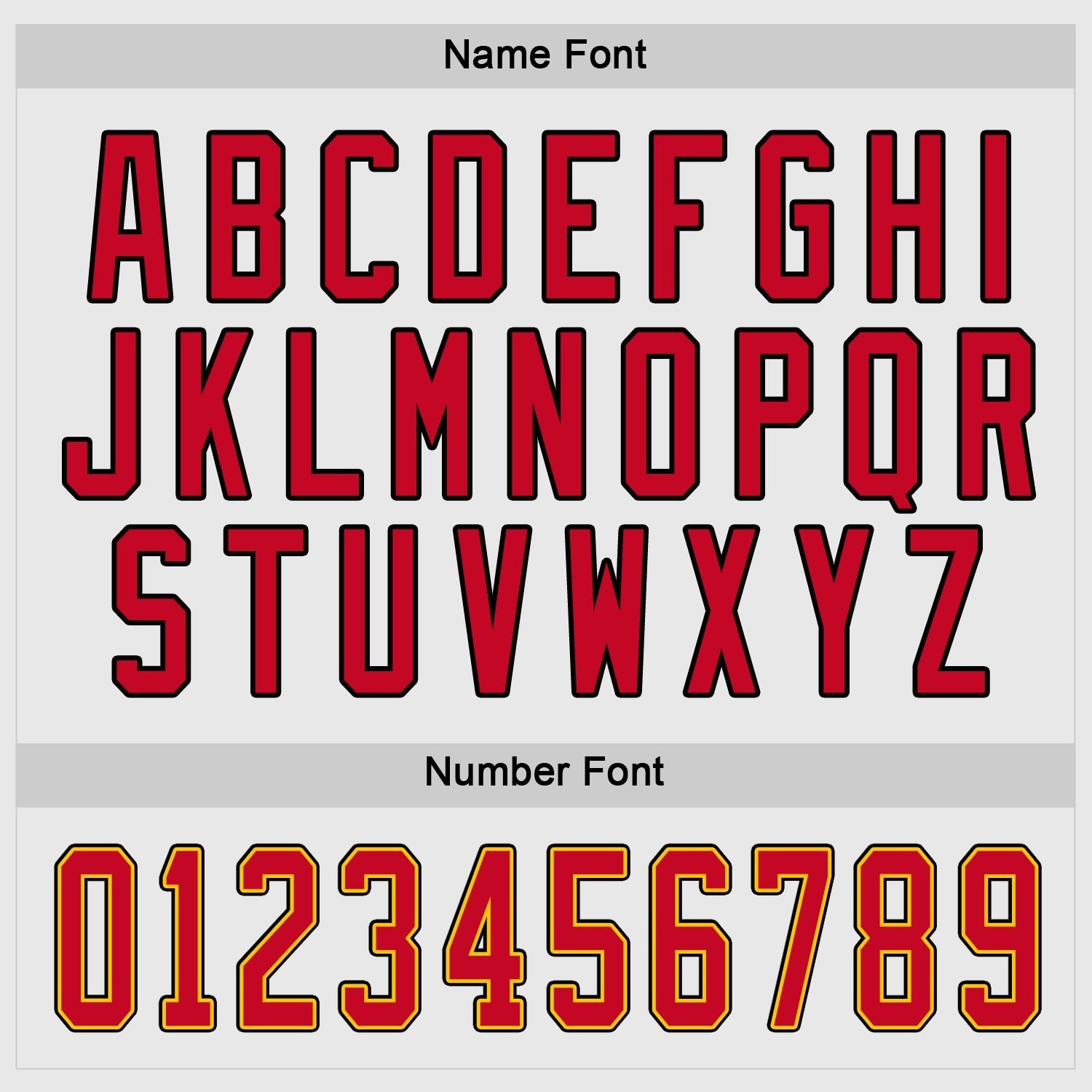Custom White Red-Gold Hockey Jersey photo 2