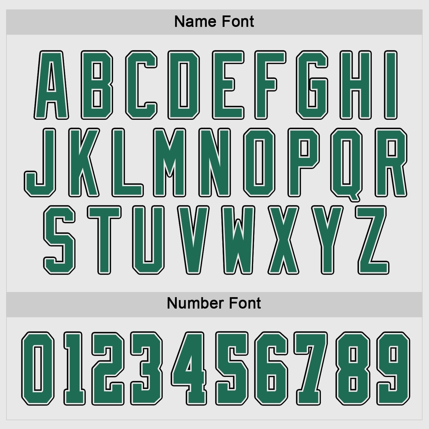 Custom White Kelly Green-Black Hockey Jersey photo 2