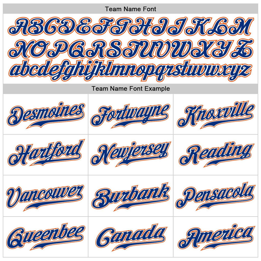 Custom White Royal Pinstripe Royal-Orange Sports Pants photo 3