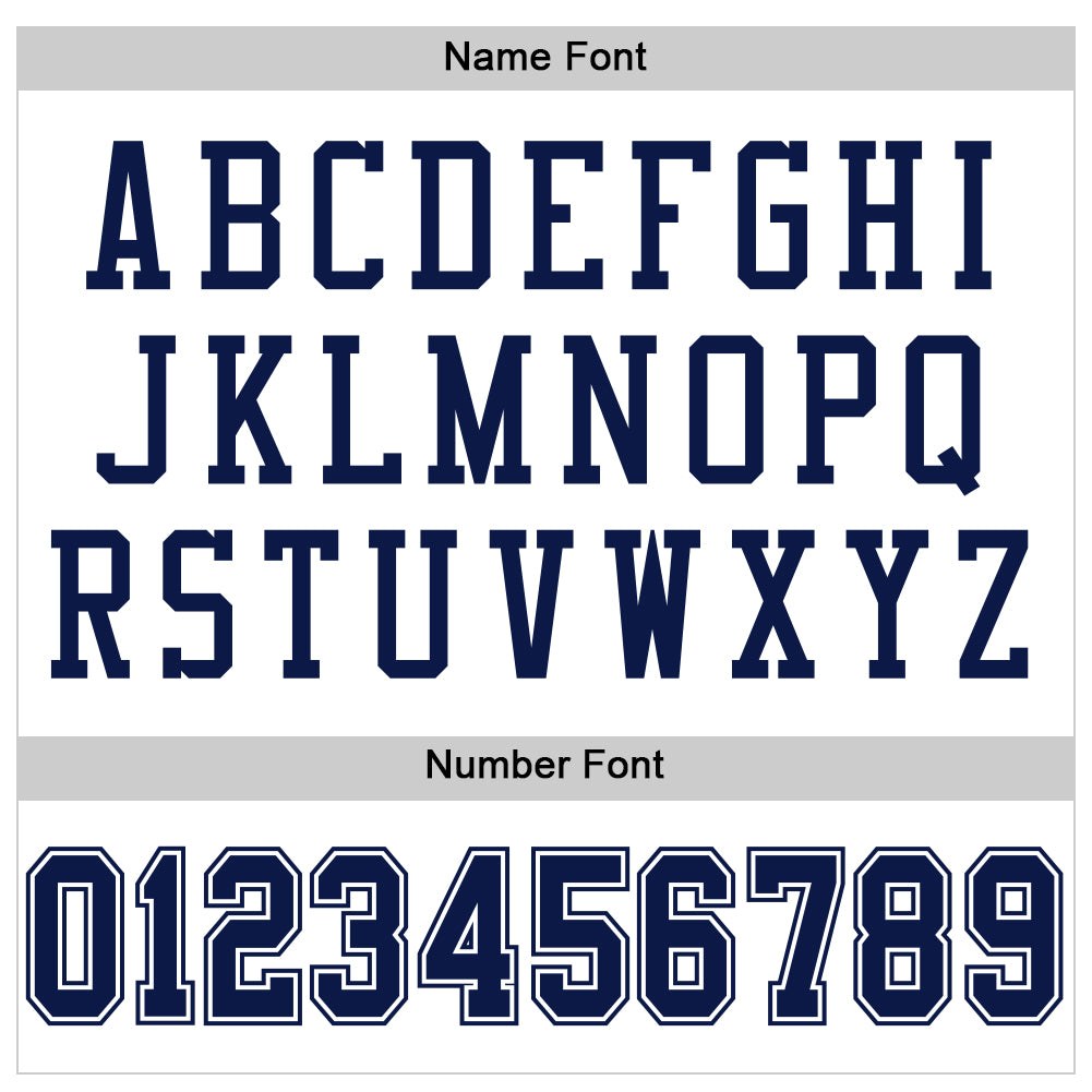 Custom White Navy-White Mesh Authentic Football Jersey photo 3