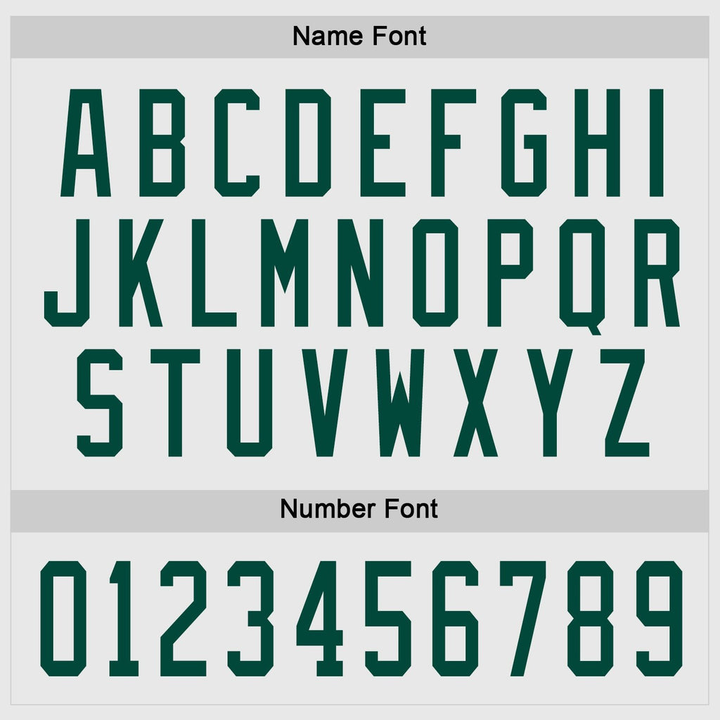 Custom White Green Hockey Jersey photo 2