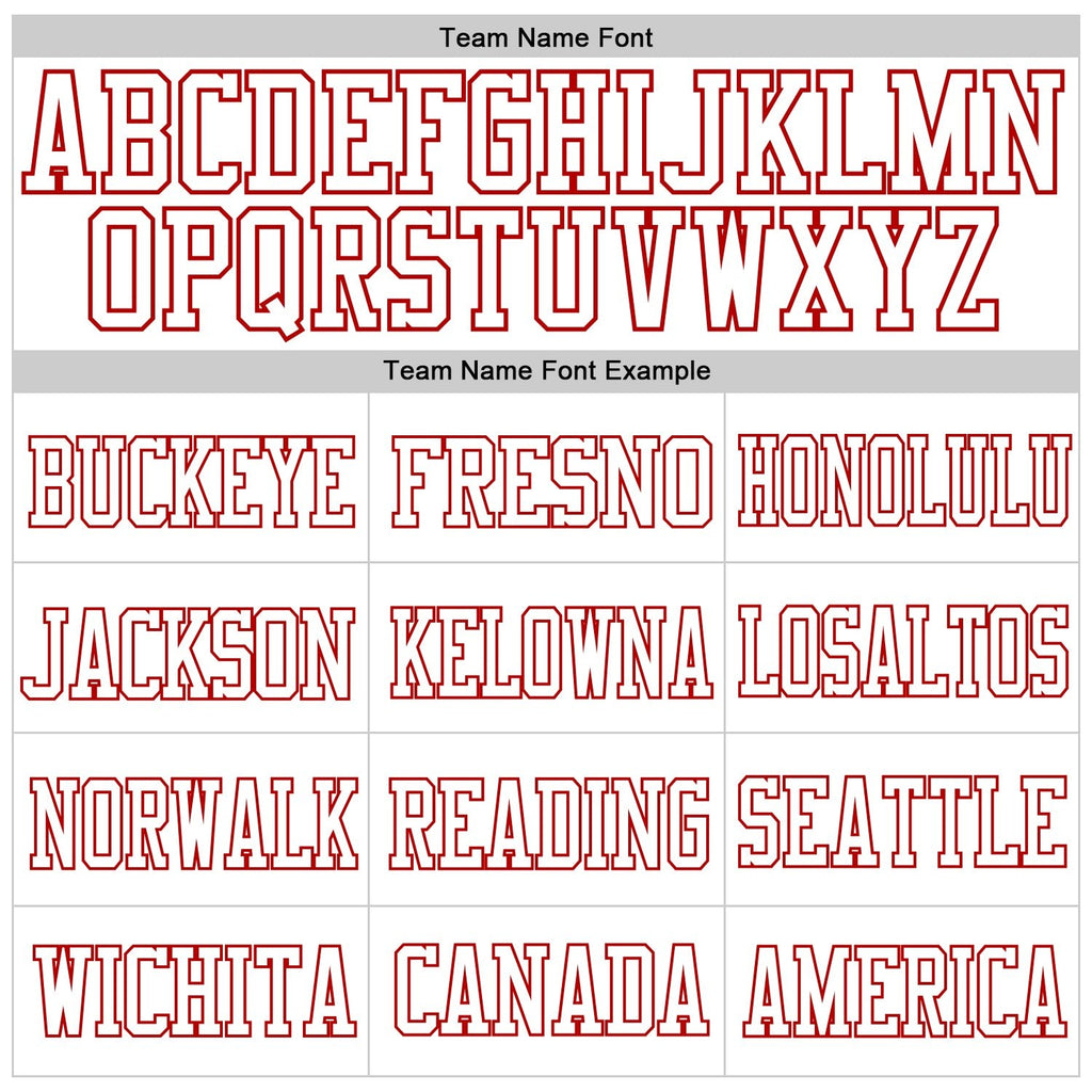 Custom White White-Red Mesh Authentic Football Jersey photo 2