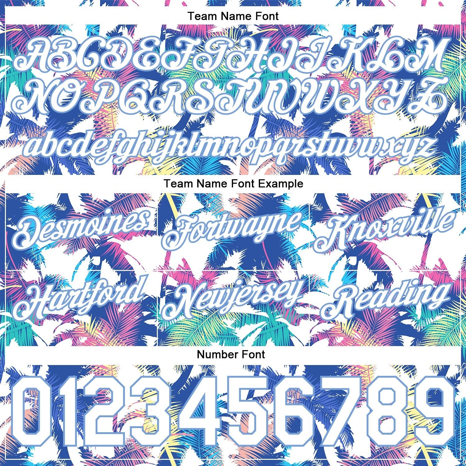 Custom White White-Light Blue 3D Pattern Design Palm Trees Authentic Basketball Shorts photo 2