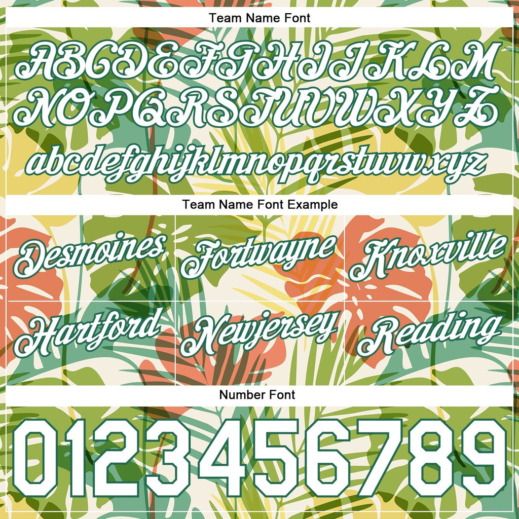 Custom White White-Kelly Green 3D Pattern Design Palm Trees Authentic Basketball Shorts photo 2