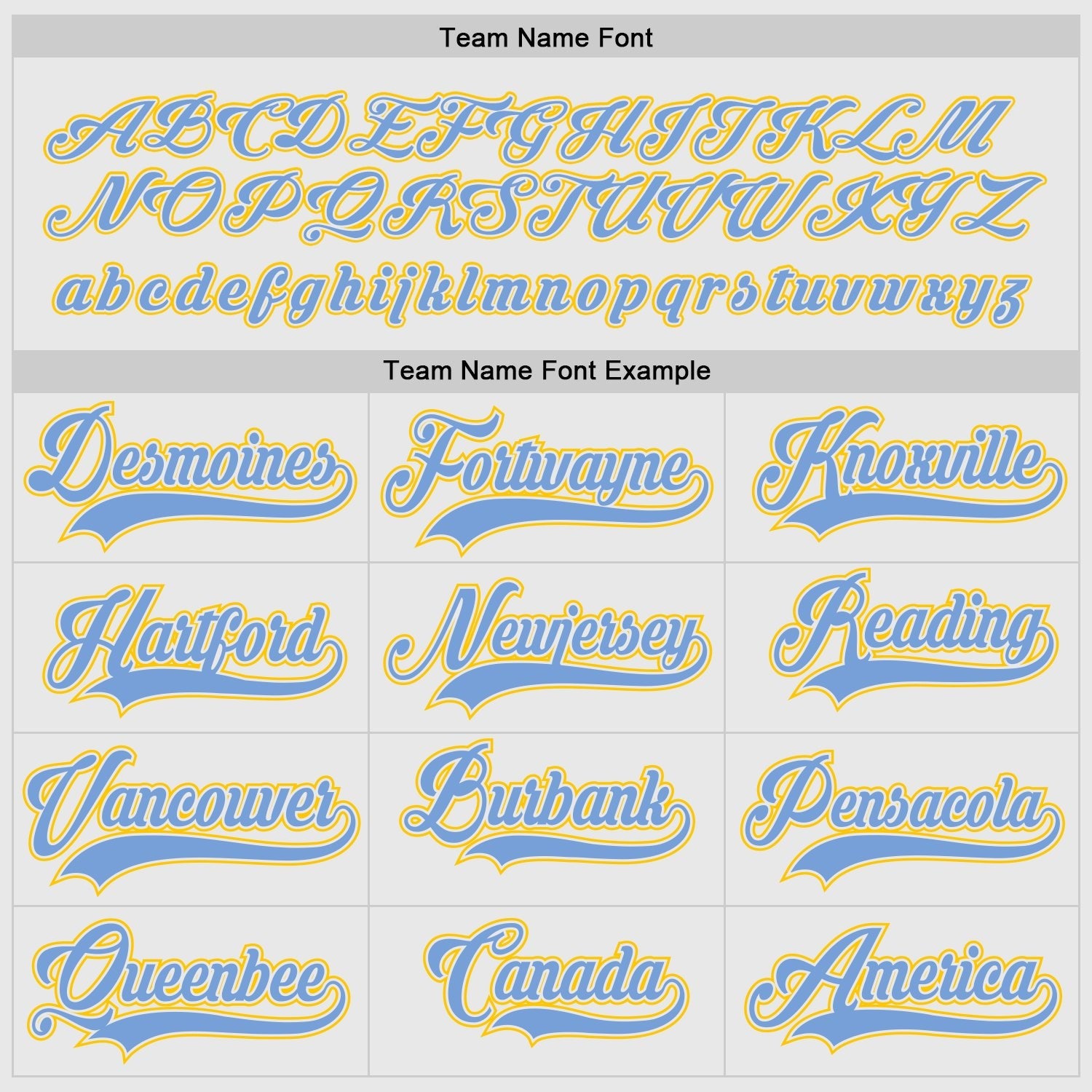 Custom White Light Blue-Gold Hockey Jersey photo 3