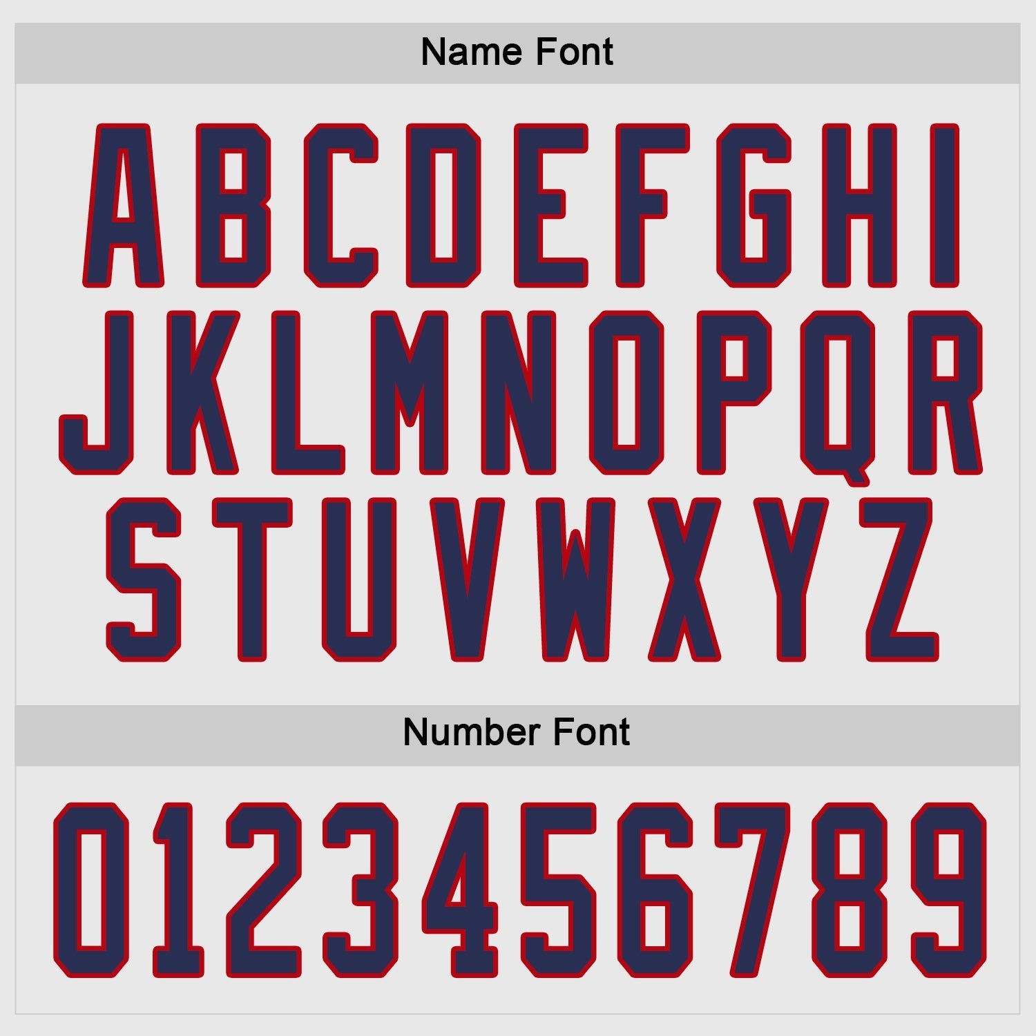 Custom White Navy-Red Hockey Jersey photo 3