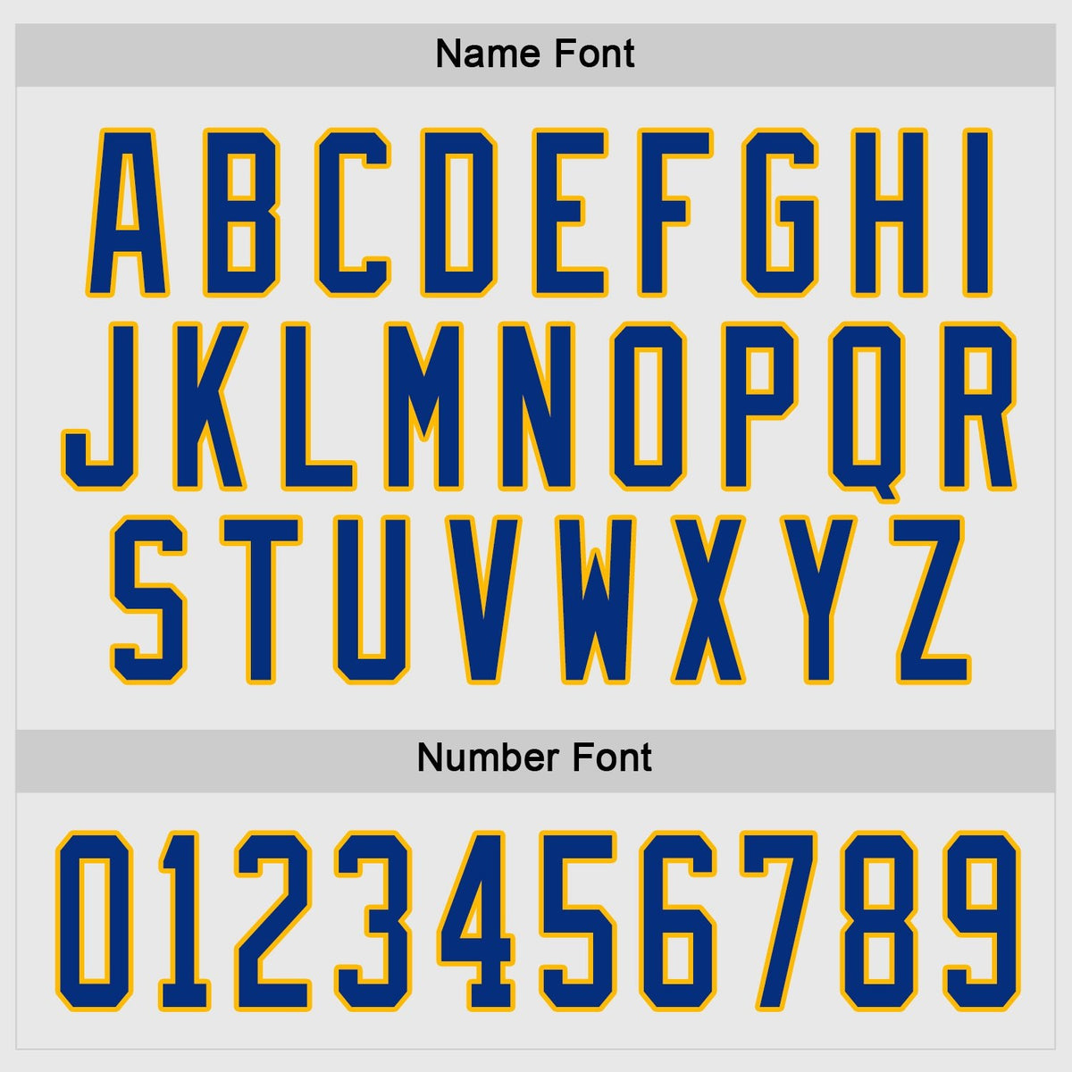 Custom White Royal-Gold Hockey Jersey photo 3