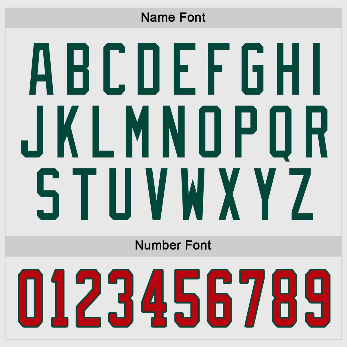 Custom White Red-Green Hockey Jersey photo 3