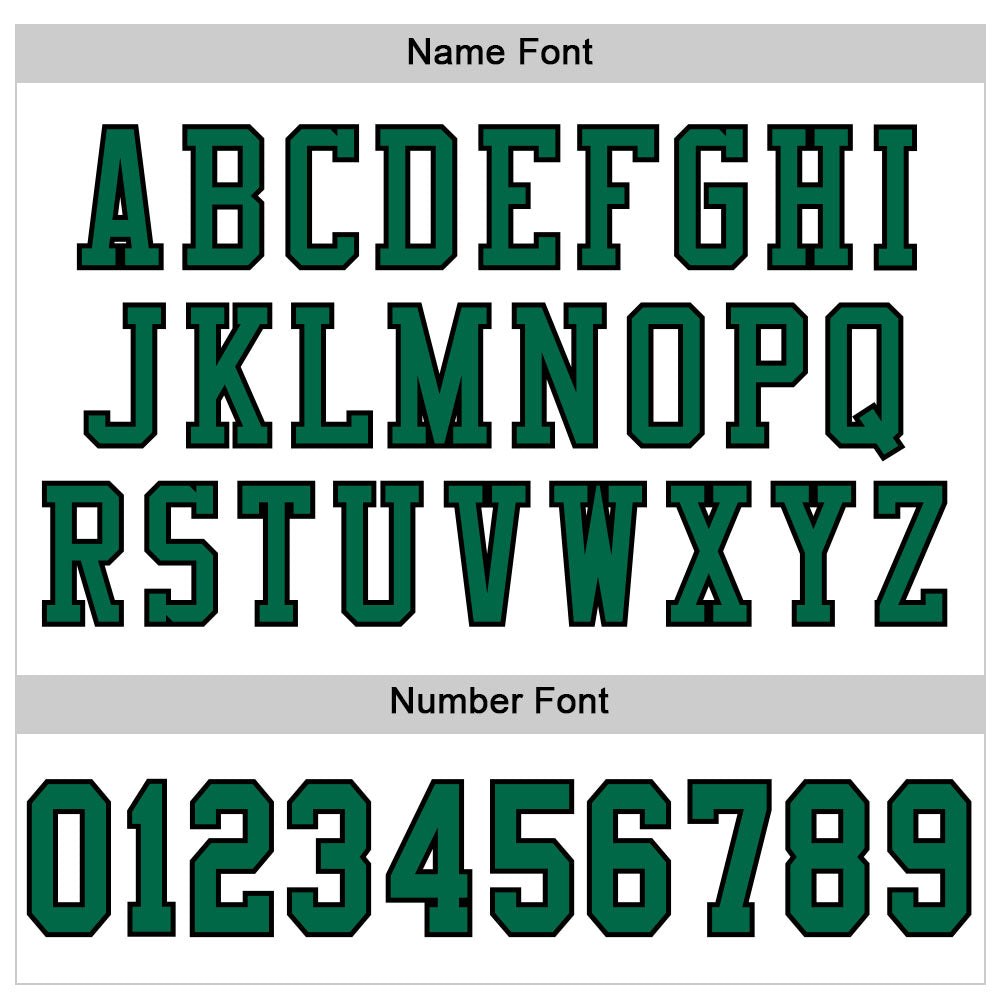 Custom White Kelly Green-Black Mesh Authentic Football Jersey photo 3