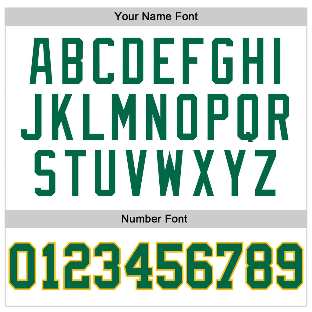 Custom White Kelly Green Pinstripe Kelly Green-Gold Authentic Basketball Jersey photo 3