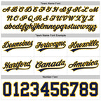 Custom White Navy-Gold Authentic Throwback Basketball Shorts photo 3