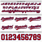 Custom White Red-Royal Authentic Basketball Shorts photo 2