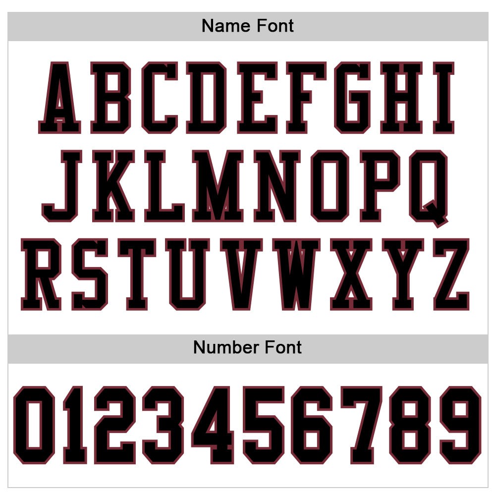 Custom White Black-Burgundy Mesh Authentic Football Jersey photo 3
