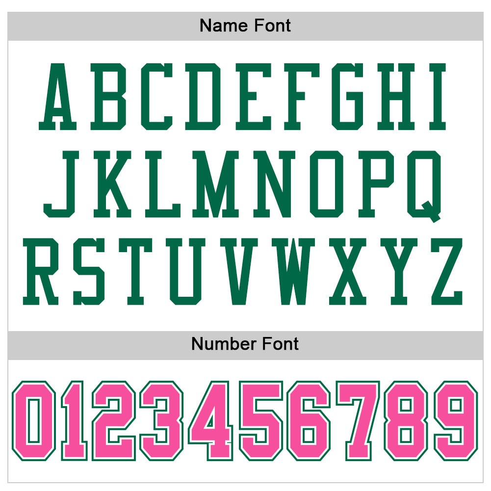 Custom White Pink-Kelly Green Mesh Authentic Football Jersey photo 1