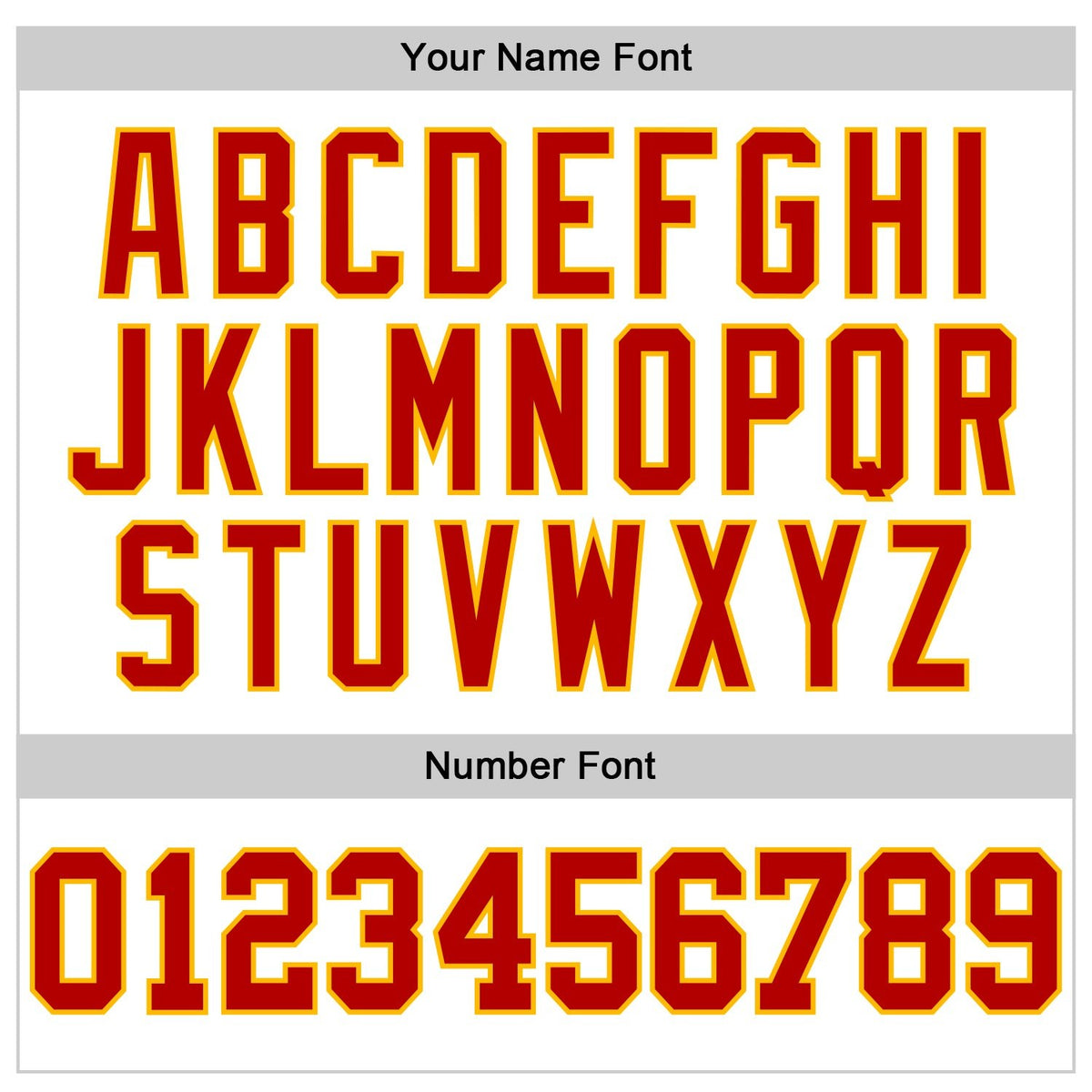 Custom White Red-Gold Authentic Football Jersey photo 4