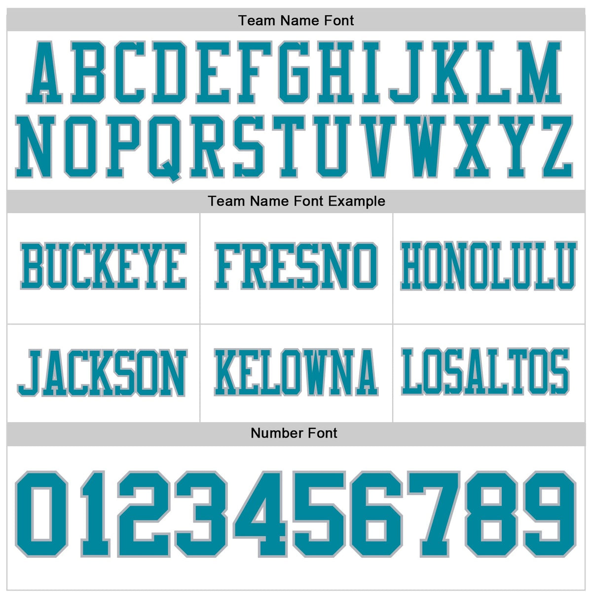 Custom White Teal-Gray Authentic Football Jersey photo 3