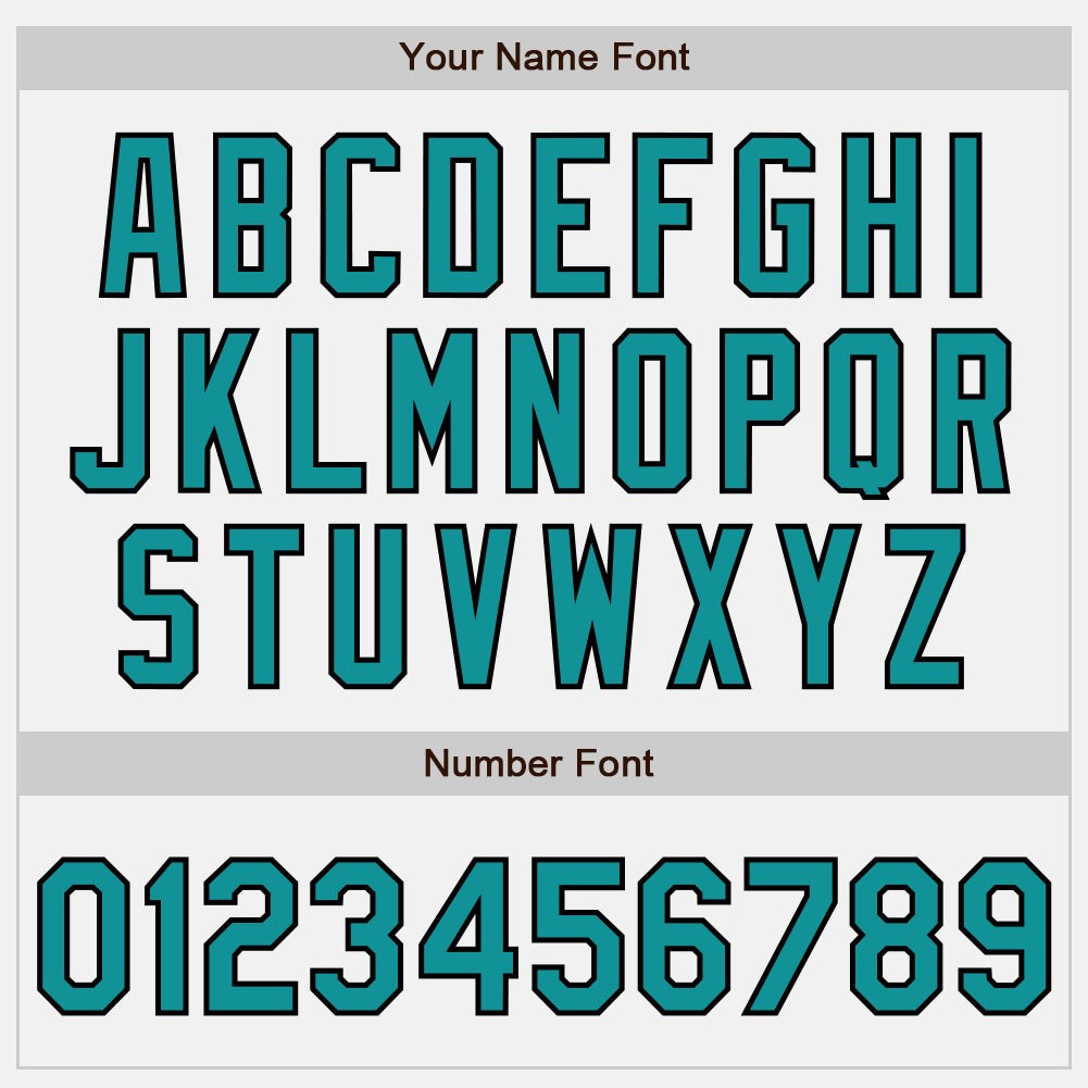 Custom Stitched White Teal-Black Baseball Pullover Sweatshirt Hoodie photo 3